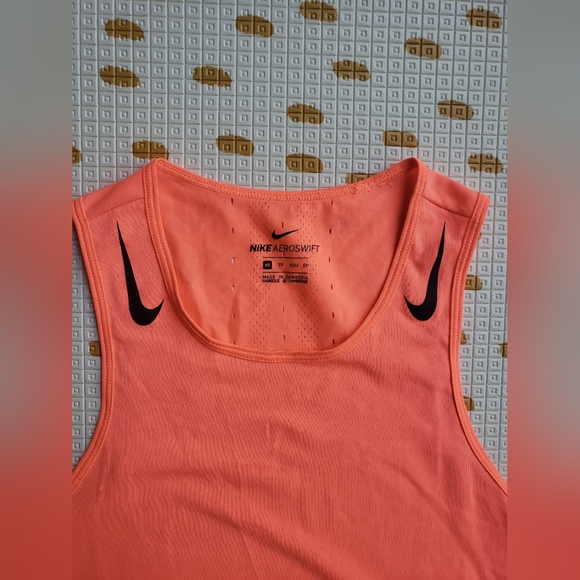 Nike bright pink/orange athletic shirt  size small - Picture 4 of 5